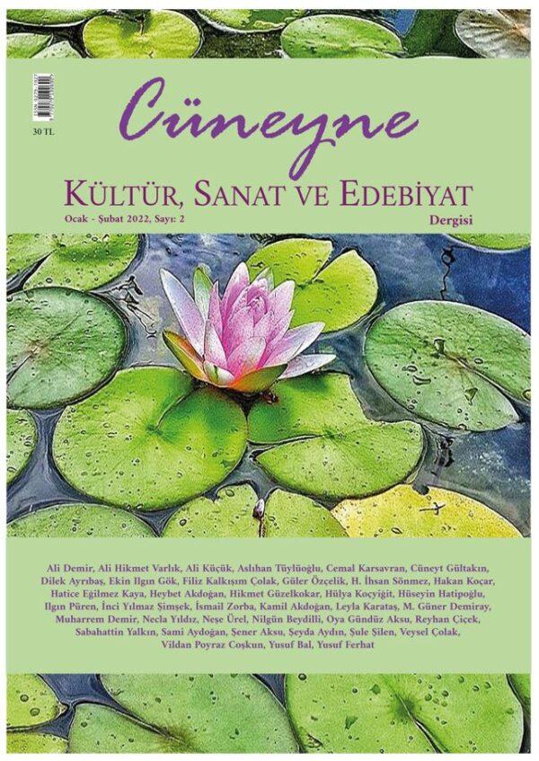 Cüneyne Kültür Sanat ve Edebiyat Dergisi, Sayı 2